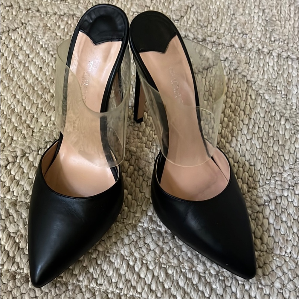 Tony Bianco Black Stiletto Heels
